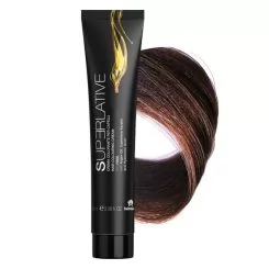 Фото SUPERLATIVE крем-фарба для волосся аміачна 6.42 ТЕМНИЙ БЛОНД МІДНИЙ ІРИС, 100 мл - 1