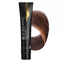 Фото SUPERLATIVE крем-фарба для волосся аміачна 8.42 СВІТЛИЙ БЛОНД МІДНИЙ ІРИС, 100 мл - 1