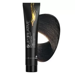 Фото SUPERLATIVE крем-фарба для волосся аміачна 4.2 КАШТАНОВИЙ ІРИС, 100 мл - 1