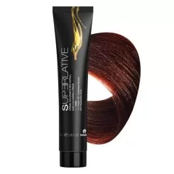 Фото SUPERLATIVE крем-краска для волос аммиачная 5.5 СВЕТЛО-КОРИЧНЕВЫЙ МАХАГОН, 100 мл - 1