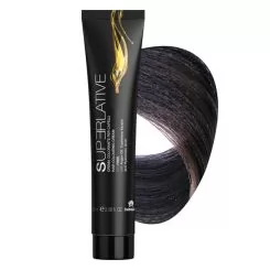 Фото SUPERLATIVE крем-краска для волос аммиачная 5.23 СВЕТЛО-КАШТАНОВЫЙ ЗОЛОТИСТЫЙ ИРИС, 100 мл - 1