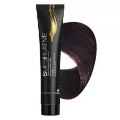 Фото SUPERLATIVE крем-фарба для волосся аміачна 4.4 КАШТАНОВИЙ МІДНИЙ, 100 мл - 1