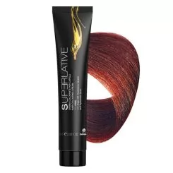 Фото SUPERLATIVE крем-фарба для волосся аміачна 6.4 ТЕМНИЙ БЛОНД МІДНИЙ, 100 мл - 1